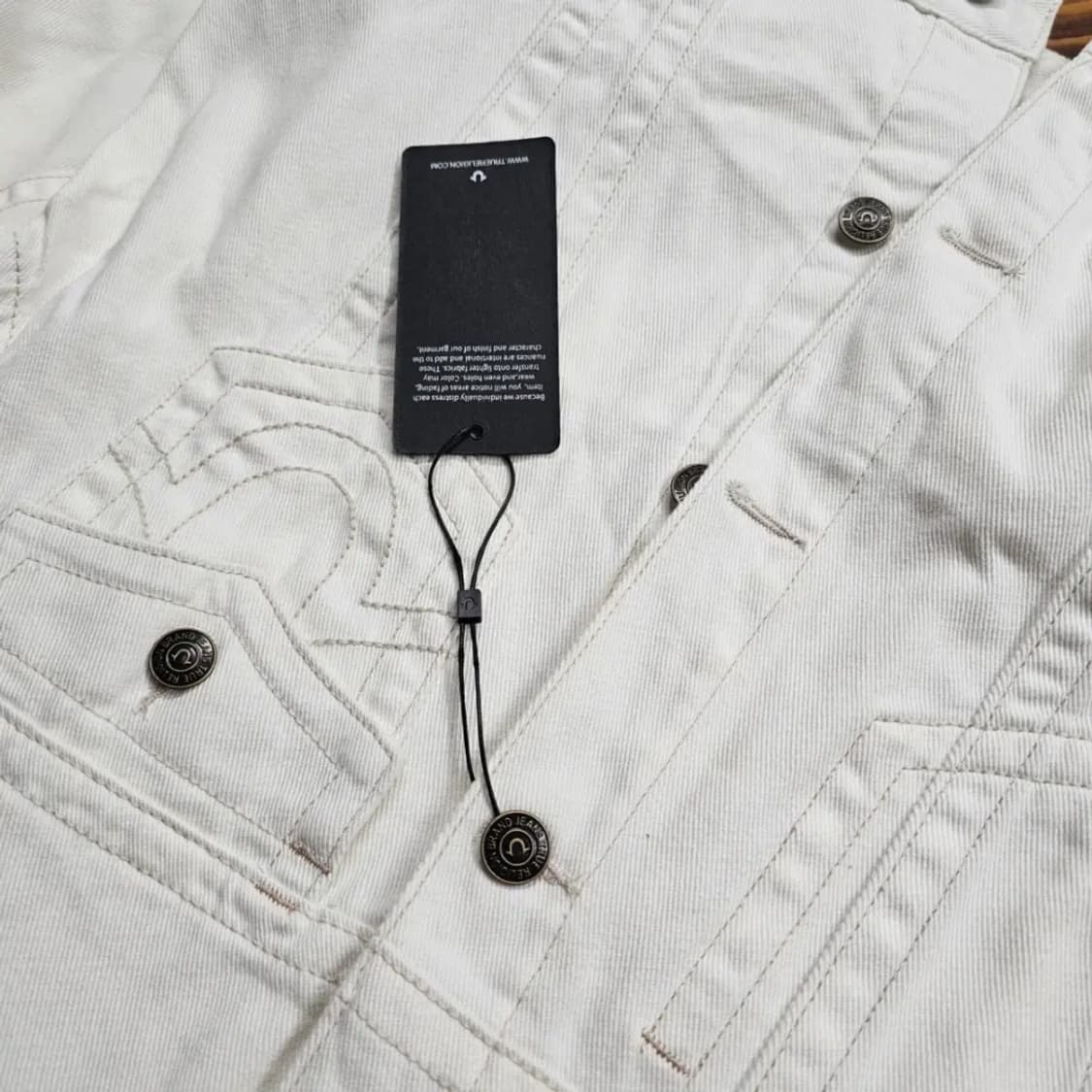 트루릴리젼(정품) 남성(새상품급) 데님 자켓 사이즈95 상품이미지3