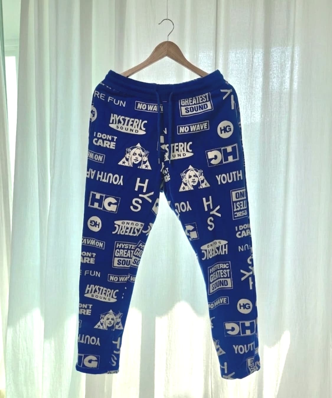 히스테릭글래머 스웨트 팬츠 상품이미지1