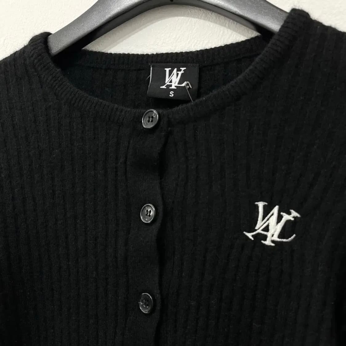 우알롱 크롭 가디건 상품이미지2