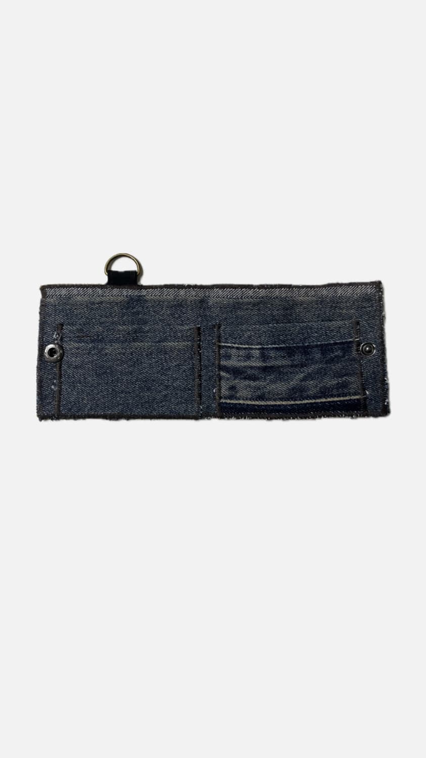 Tot0_ [Levis patchwork half wallet] 상품이미지4