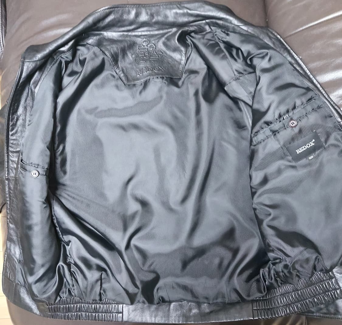 레드옥스 REDOX 남성 양가죽 자켓(100)오버핏

 상품이미지4