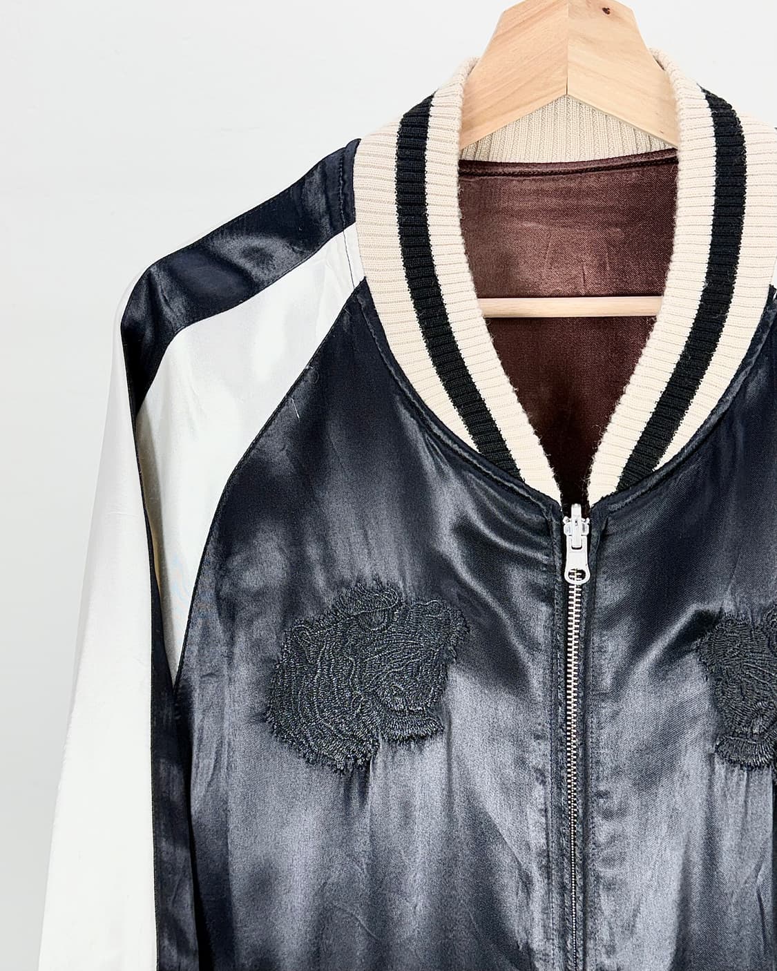 몽키타임 스베니어 오리엔탈 자수 리버시블 스카잔 상품이미지3