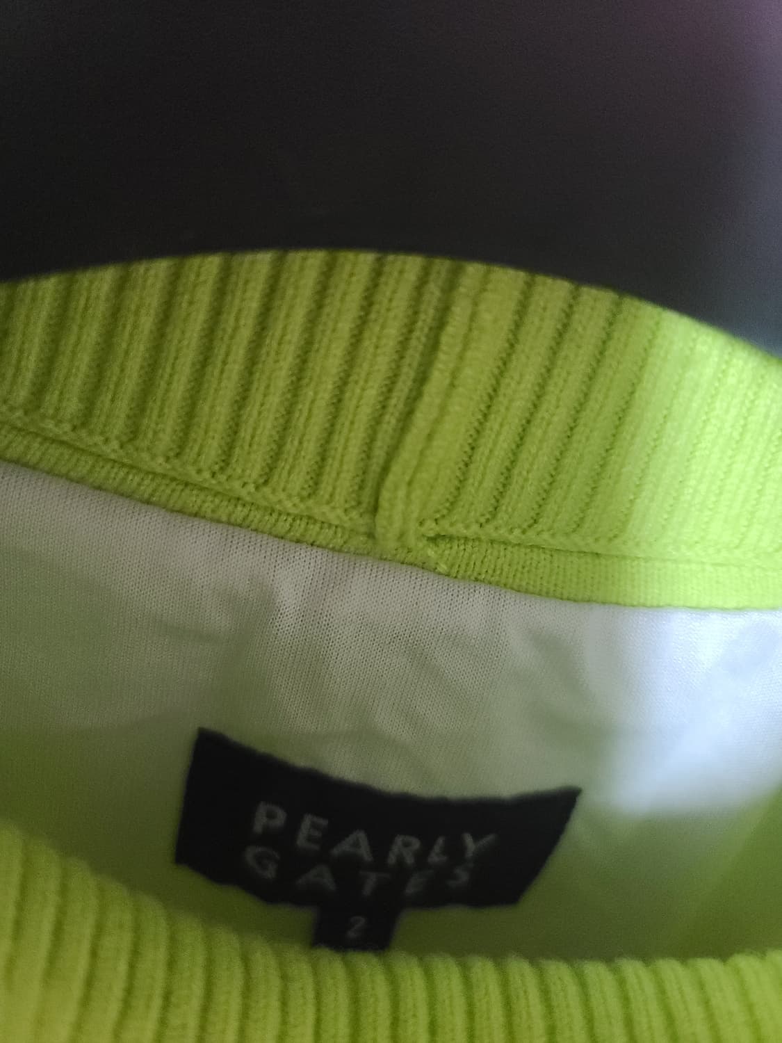 파리게이츠 캐시미어 혼방 터틀 방풍니트 상품이미지5