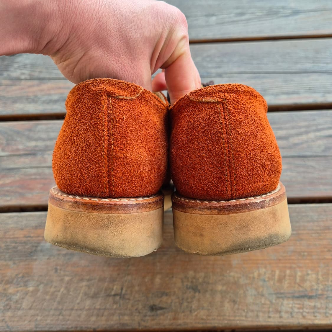 산타로사 딕슨 옥스포드 7.5사이즈 러스트스웨이드 상품이미지5