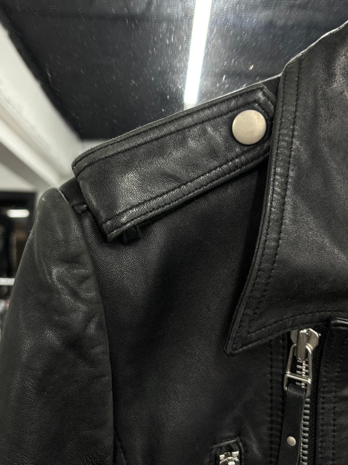 206Homme 바이커 레더자켓 상품이미지9