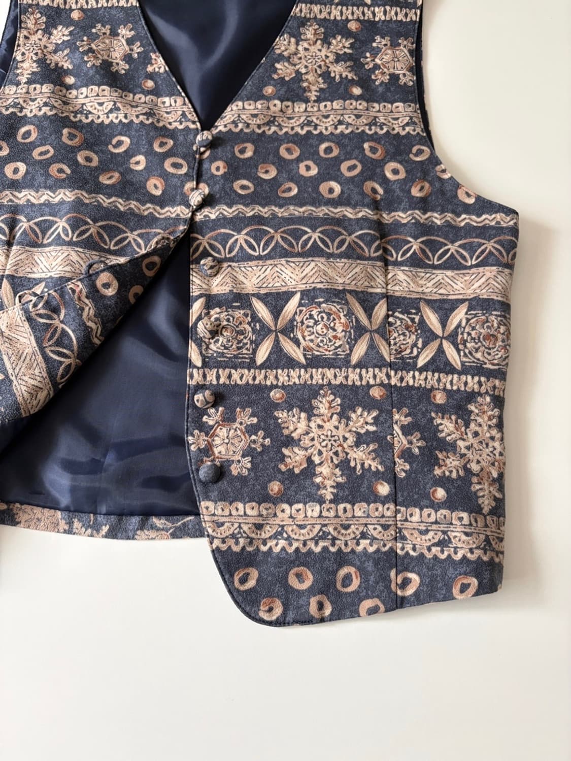 patterned vest 상품이미지7