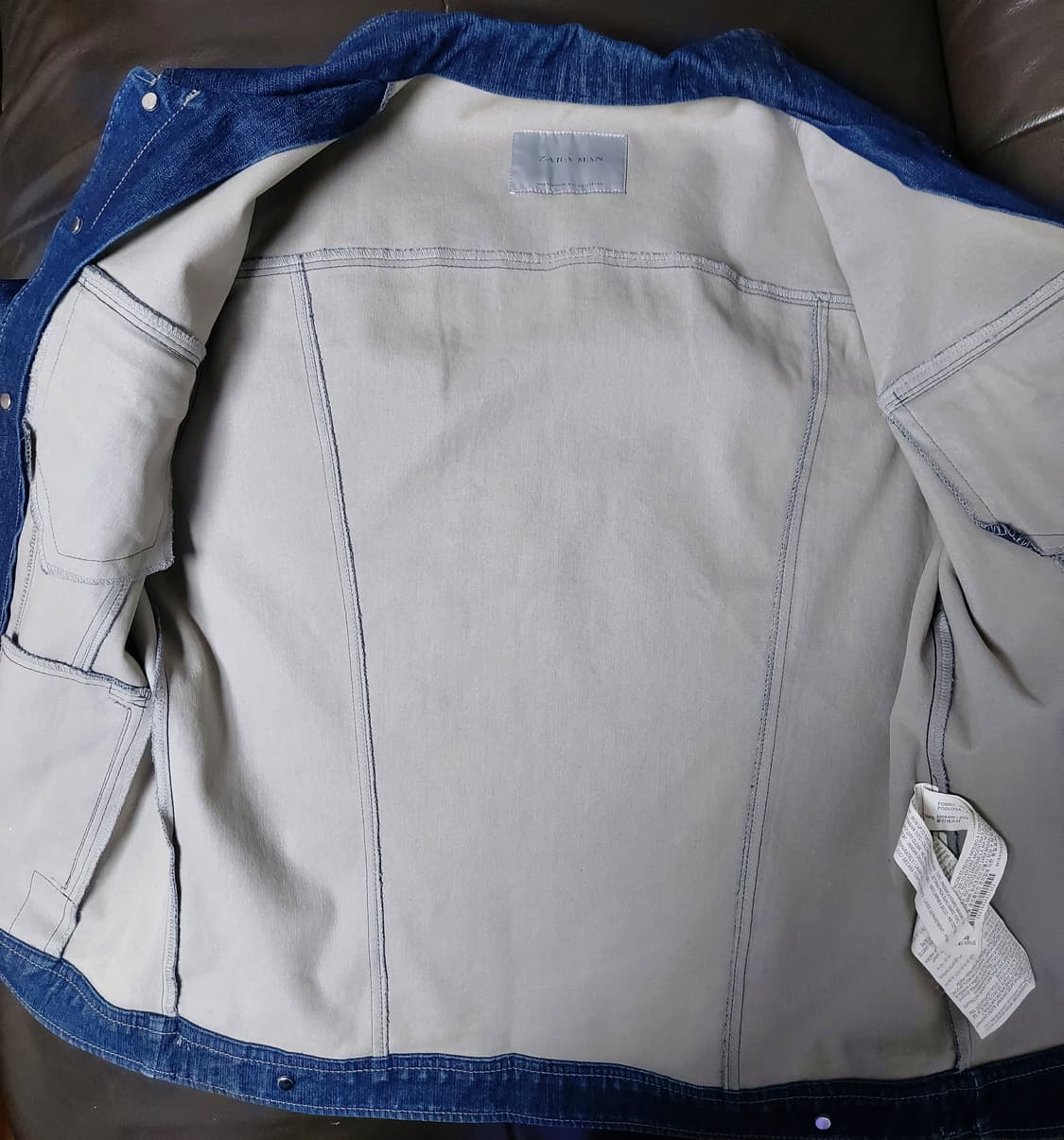 ZARA MAN 데님 자켓 (XL)

 상품이미지4