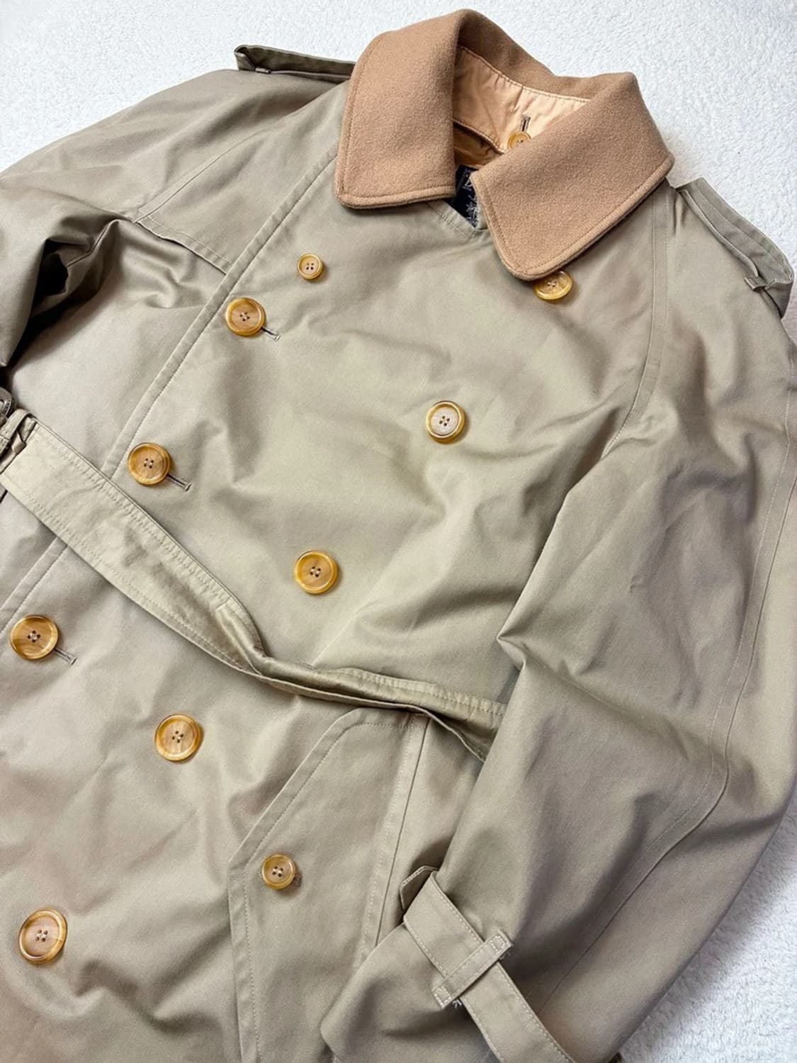 버버리 90's 풀구성 카라 울 라이너 원패널 트렌치 코트 PN5882 상품이미지2