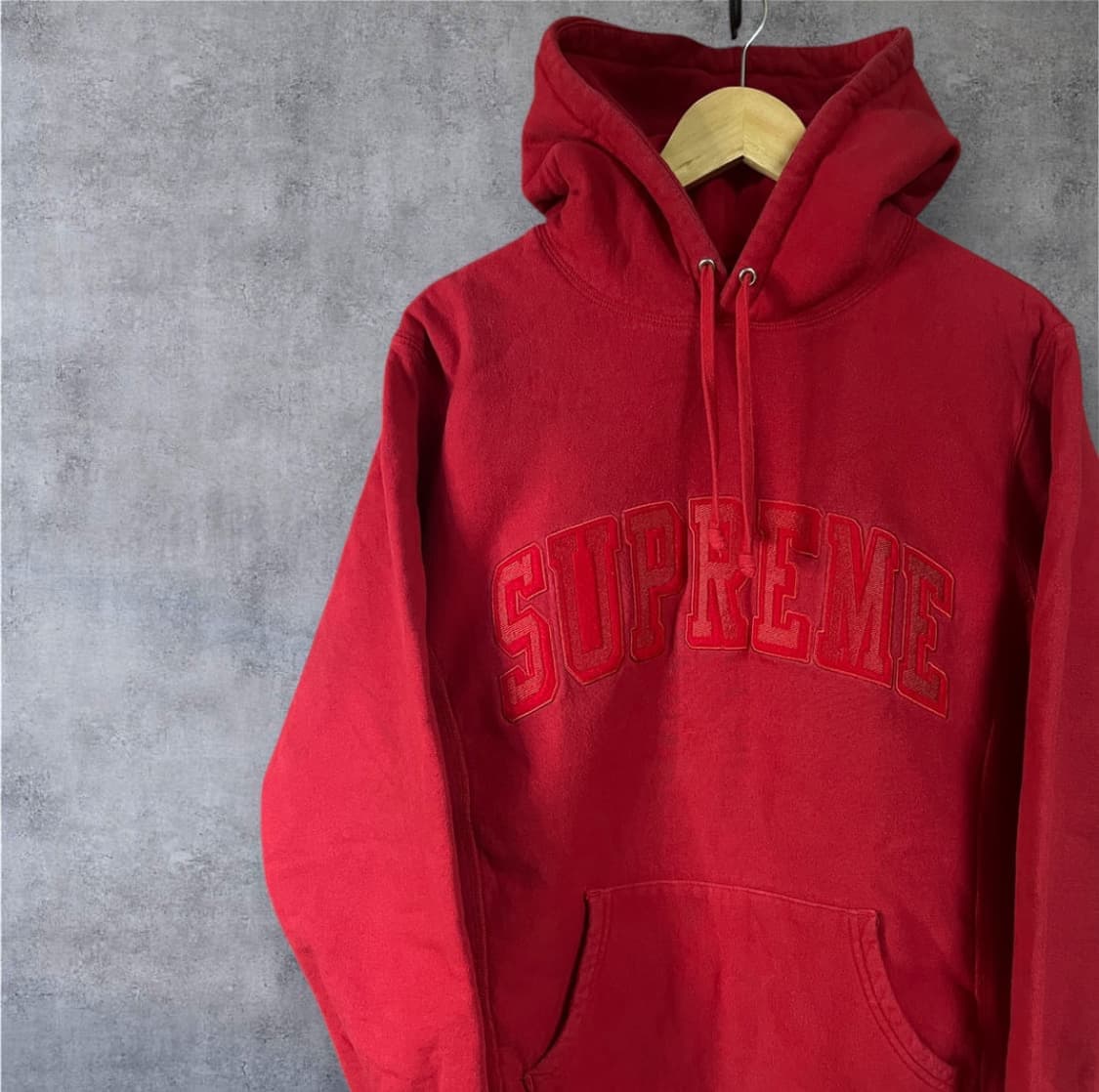 슈프림 아치로고 후드 상품이미지1
