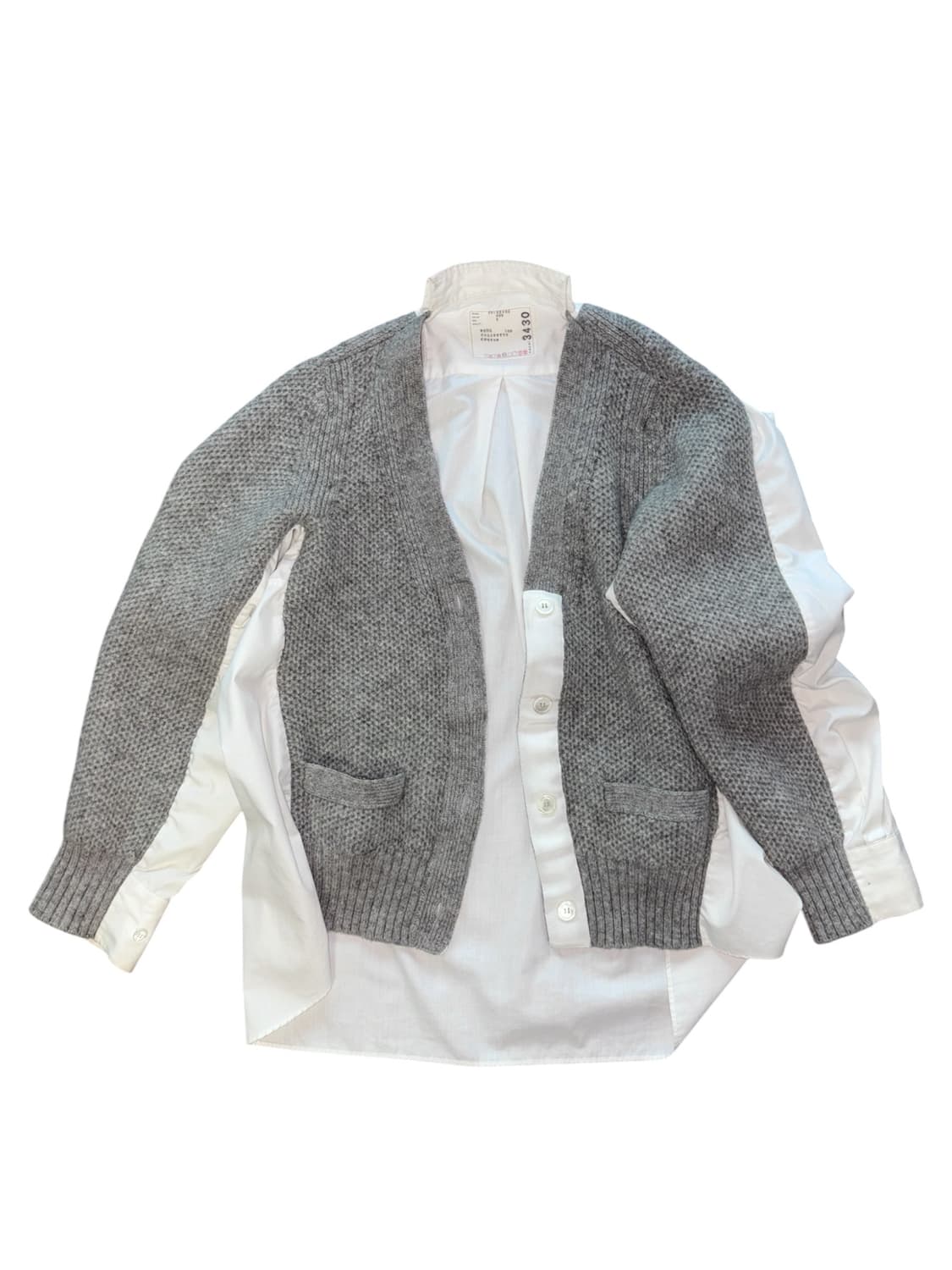 Sacai 셔츠가디건 17-03430 상품이미지1