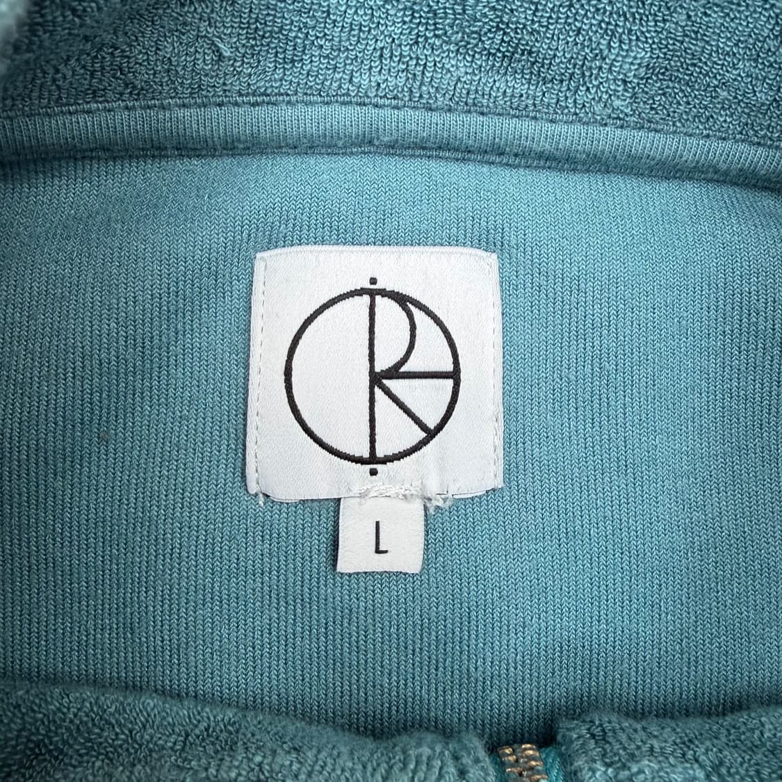 폴라 스케이트 그린 테리 하프 집업 L 상품이미지7