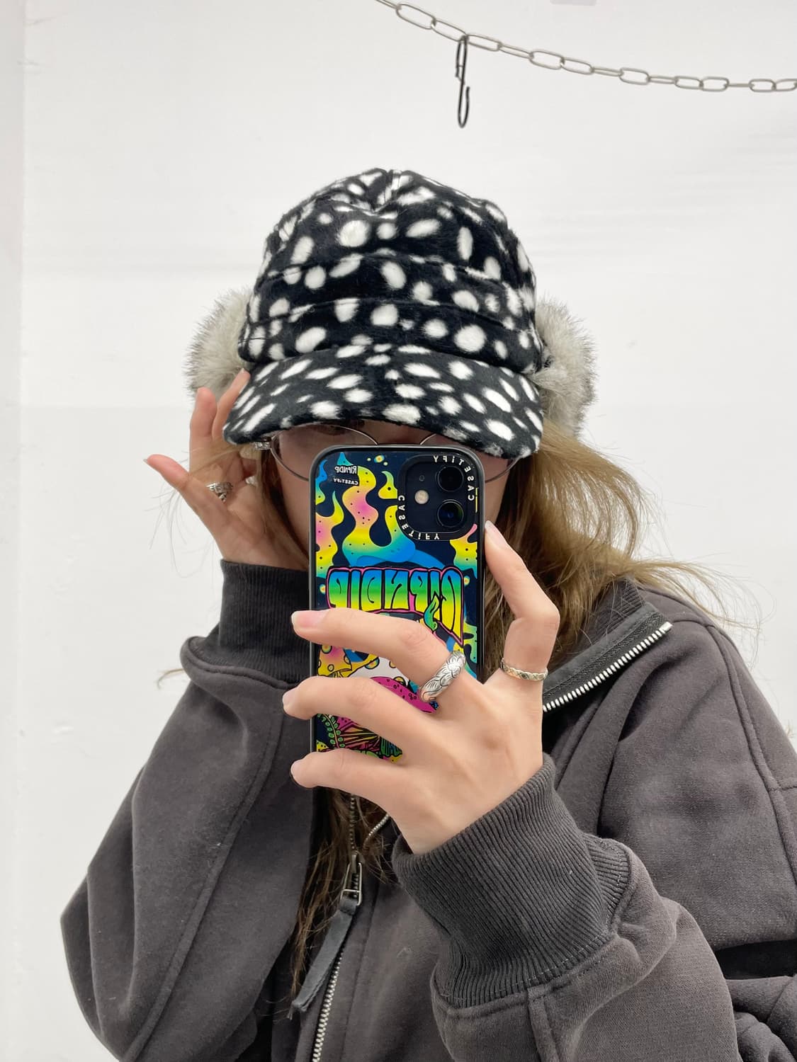 도트 니혼진 2way 트루퍼햇 상품이미지5