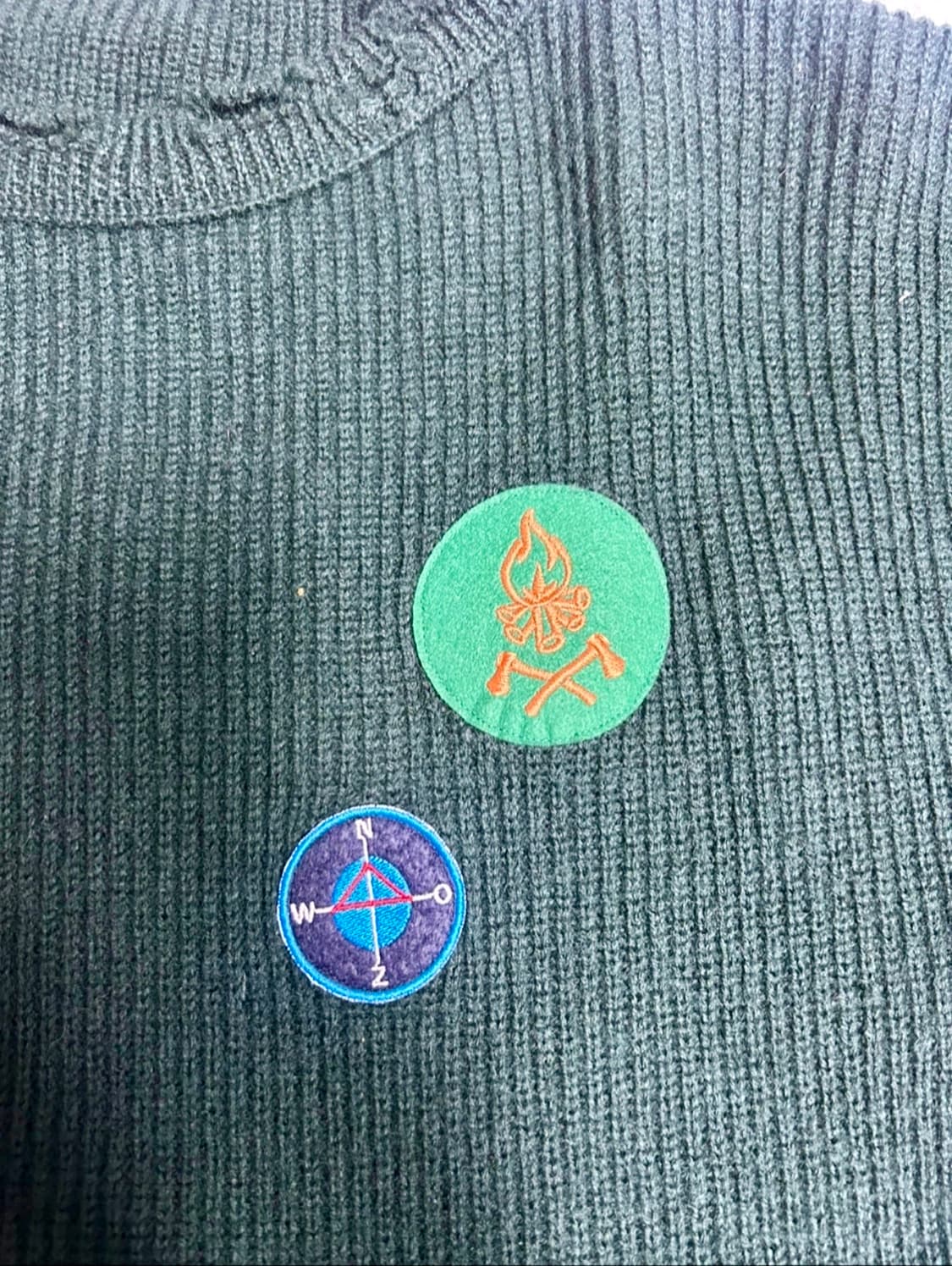 Raf Simons 16AW Boy Scout Patch Knit 상품이미지4