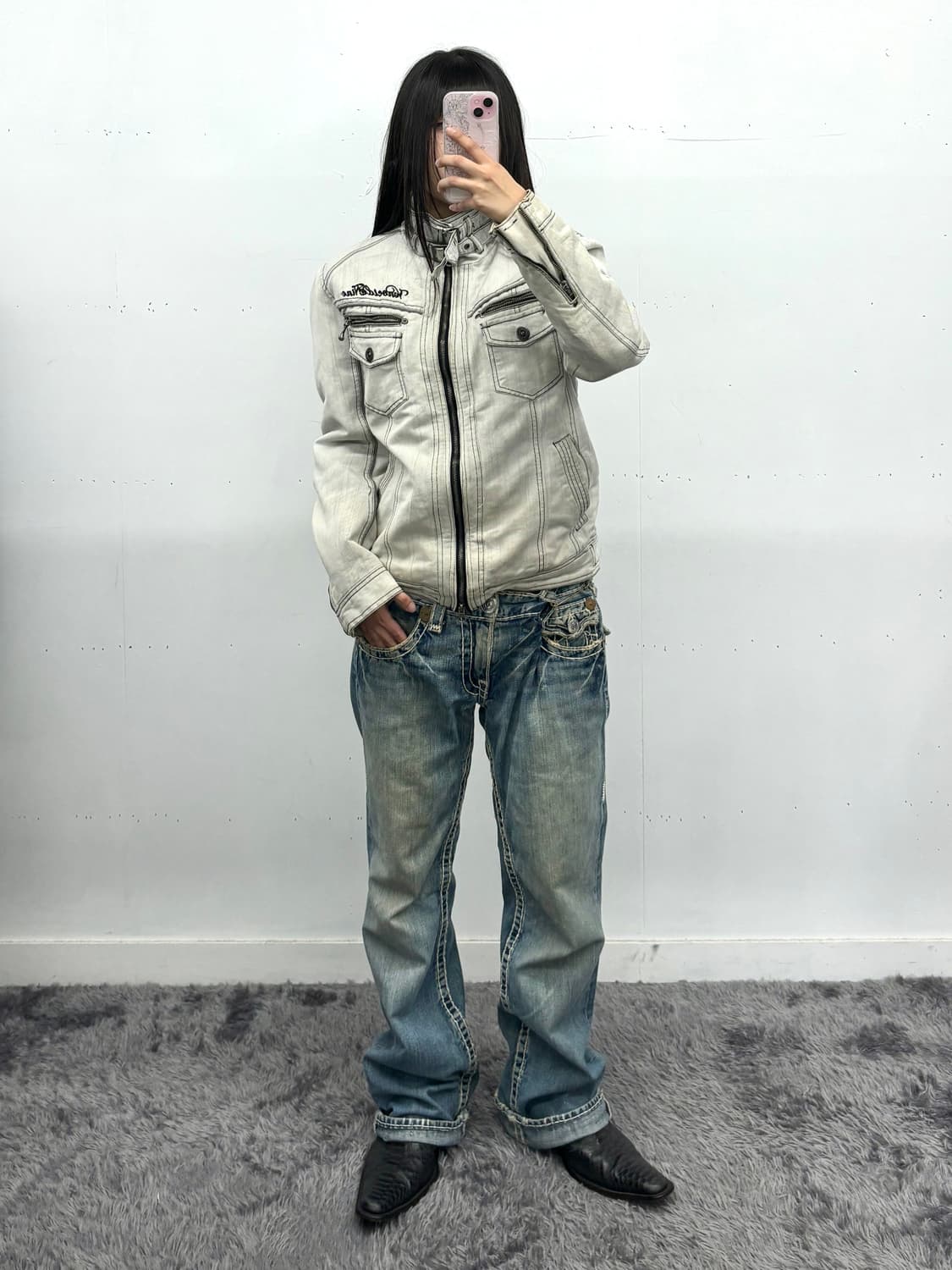 인더애틱 라이더 디테일 자켓 상품이미지1