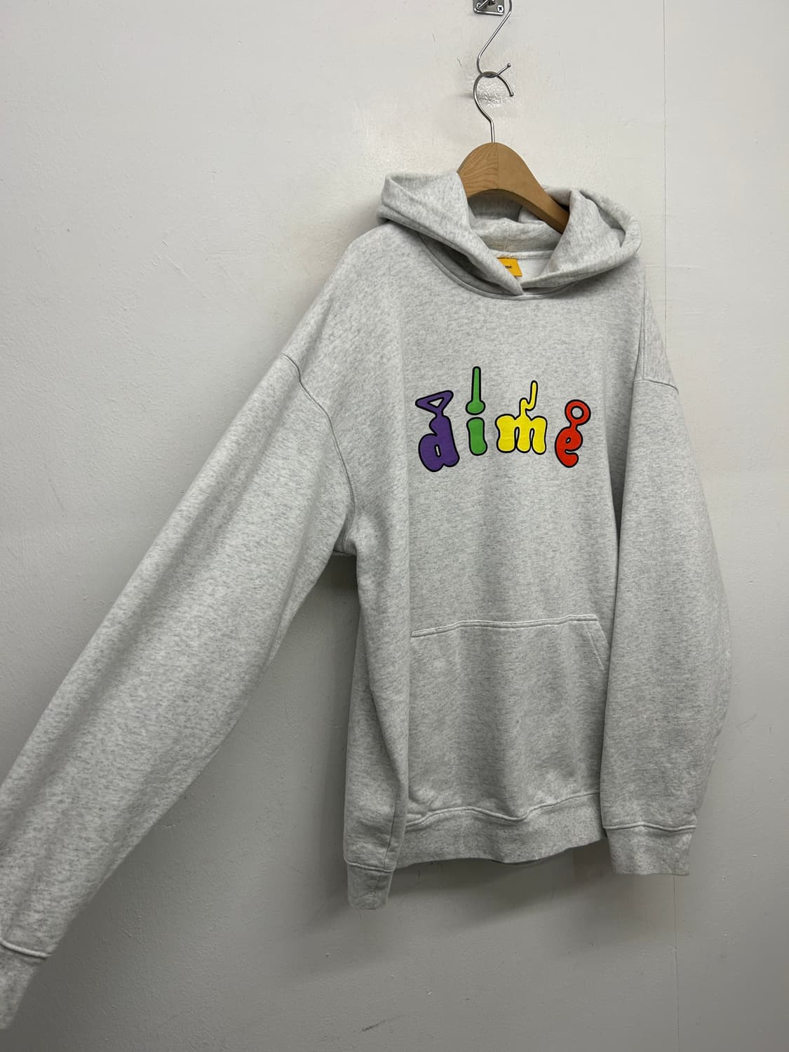 Dime 다임 멜란지컬러 텔레토비 후드티 상품이미지3