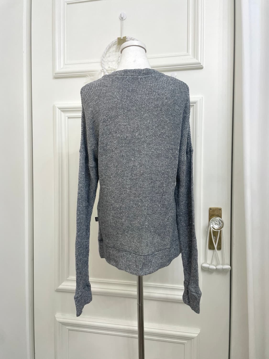 HYSTERIC GLAMOUR gray melange embroidery 상품이미지3