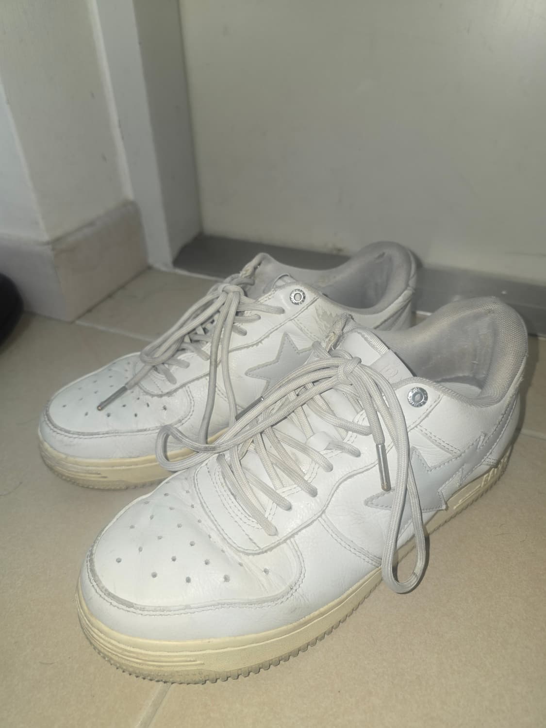 [270] BAPE x JJJJound 베이프 자운드 스타 로우 화이트 상품이미지3