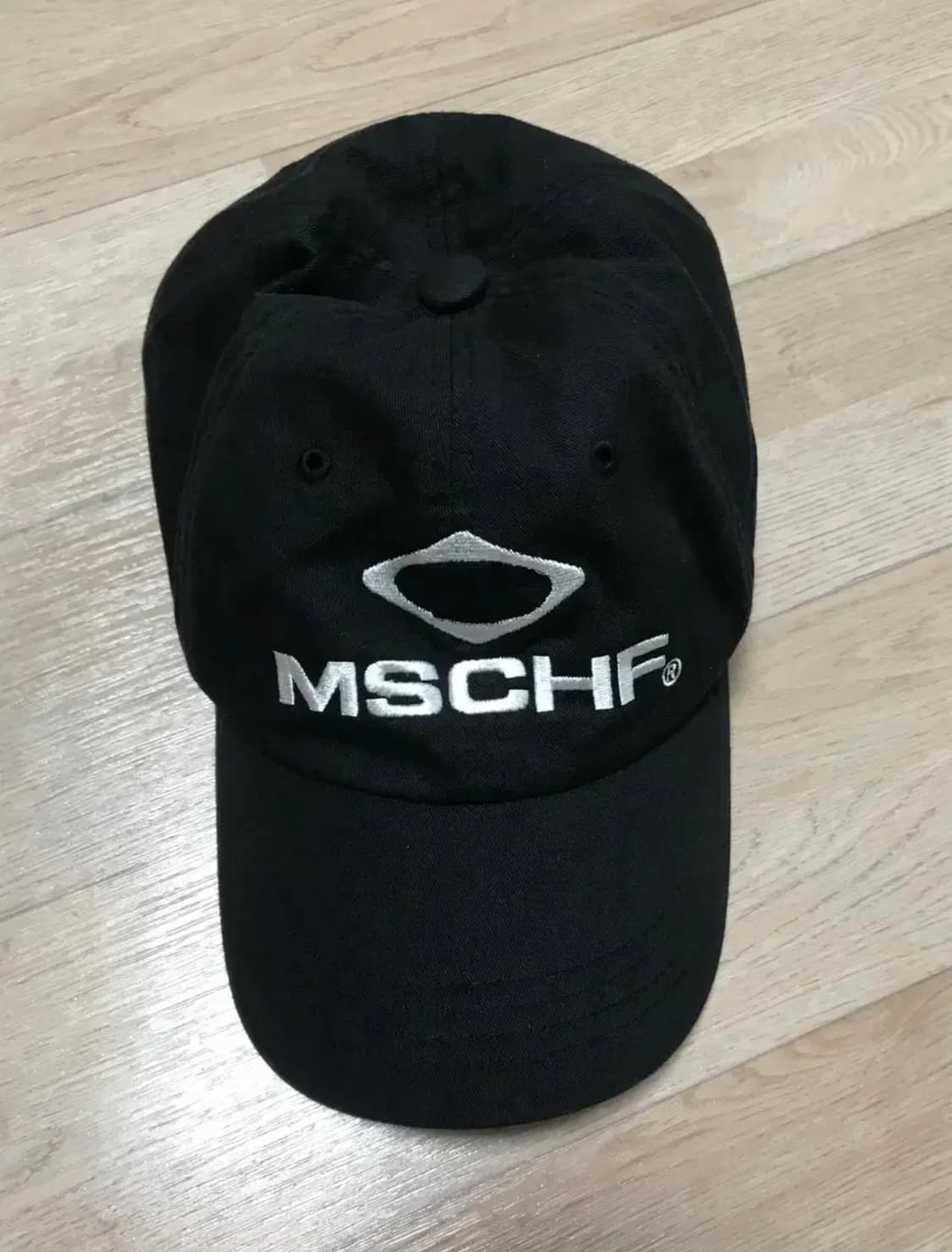 미스치프 코튼 볼캡 블랙 상품이미지1