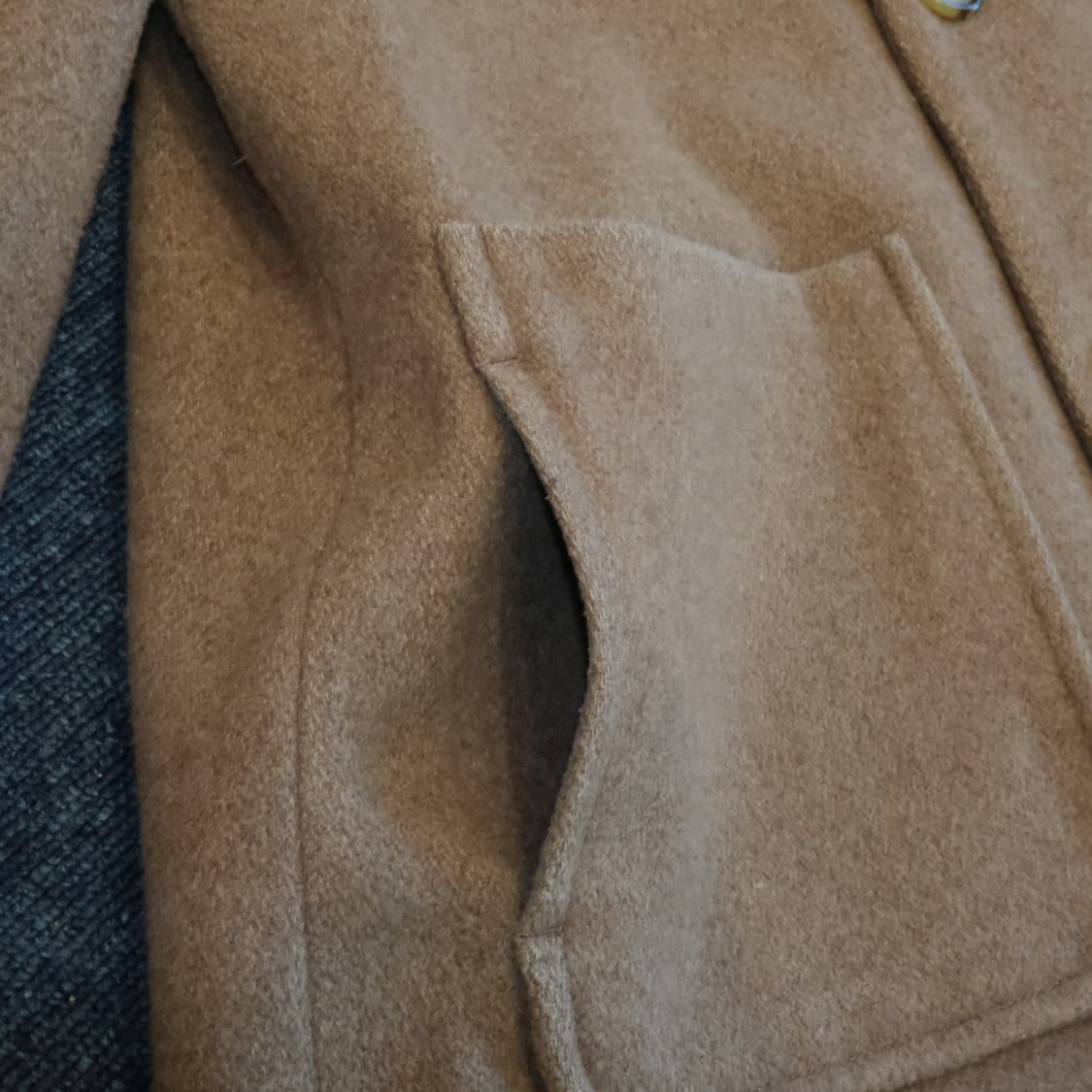 빔즈보이 베이지 울 코트 상품이미지4