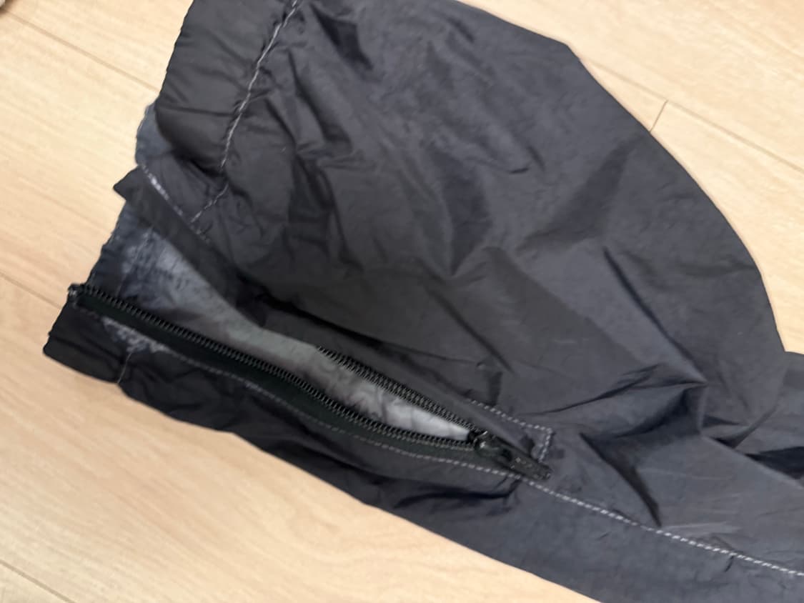 [L]20fw 슈프림x스톤아일랜드 페인티드카모나일론 카고팬츠블랙 상품이미지8