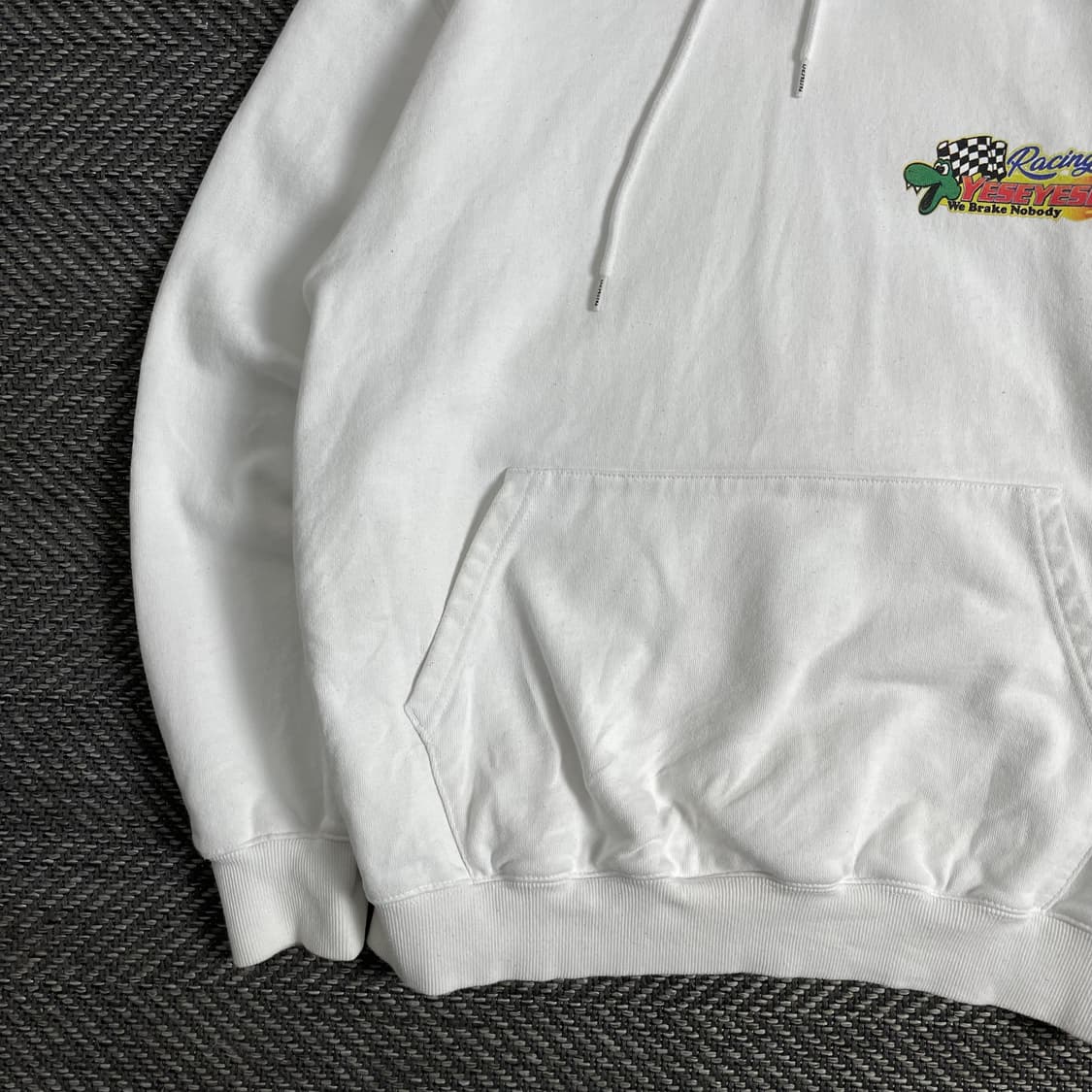 예스아이씨 레이싱 빅로고 그래픽 후드 티셔츠 o 2959 상품이미지5