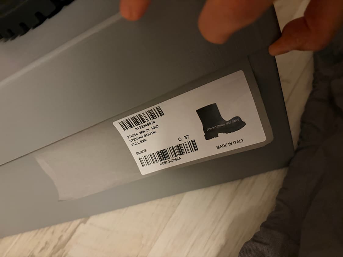 [37] 발렌시아가 스테로이드 부츠 상품이미지6