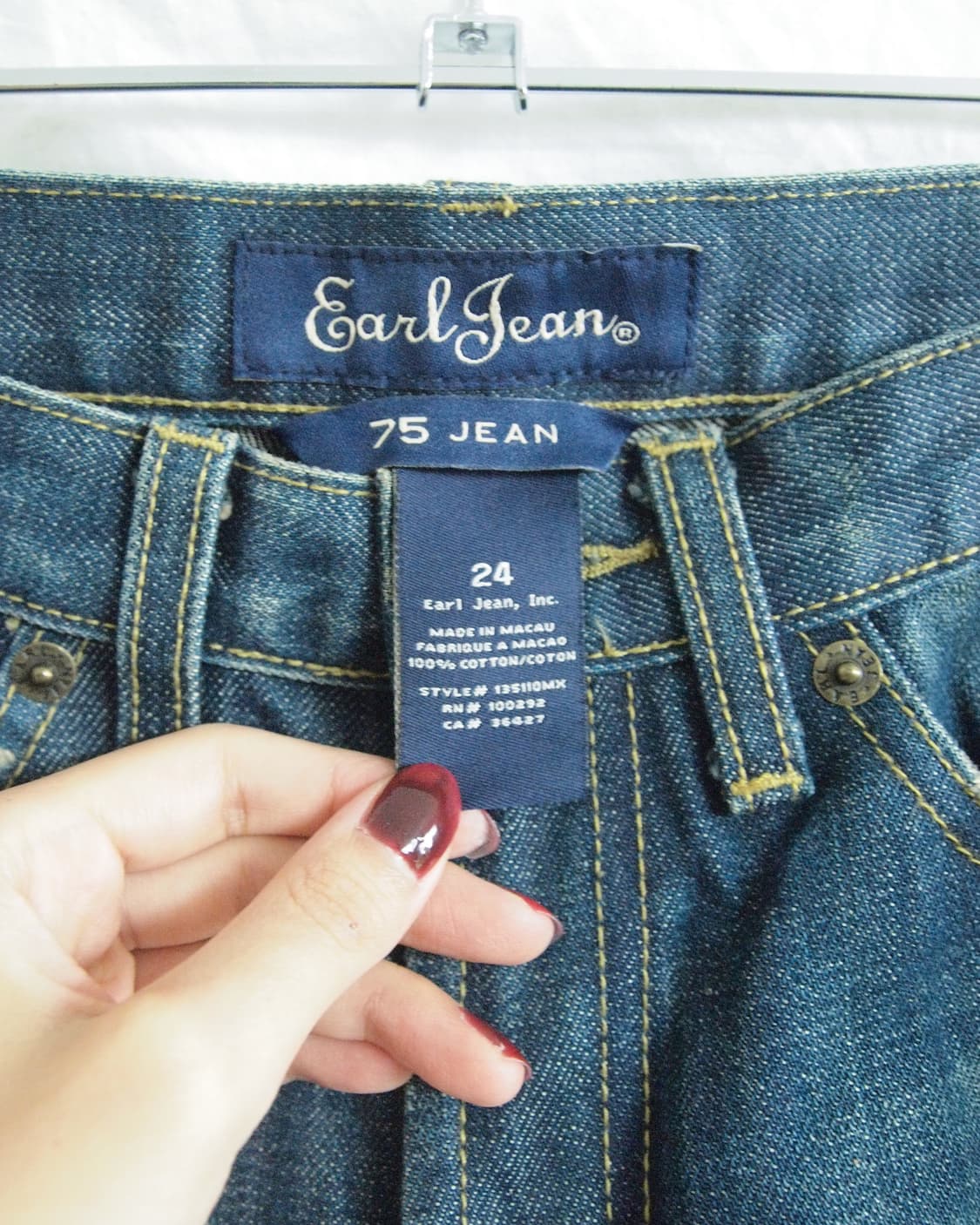 earl jean usa 00s 부츠컷 플레어진 상품이미지6