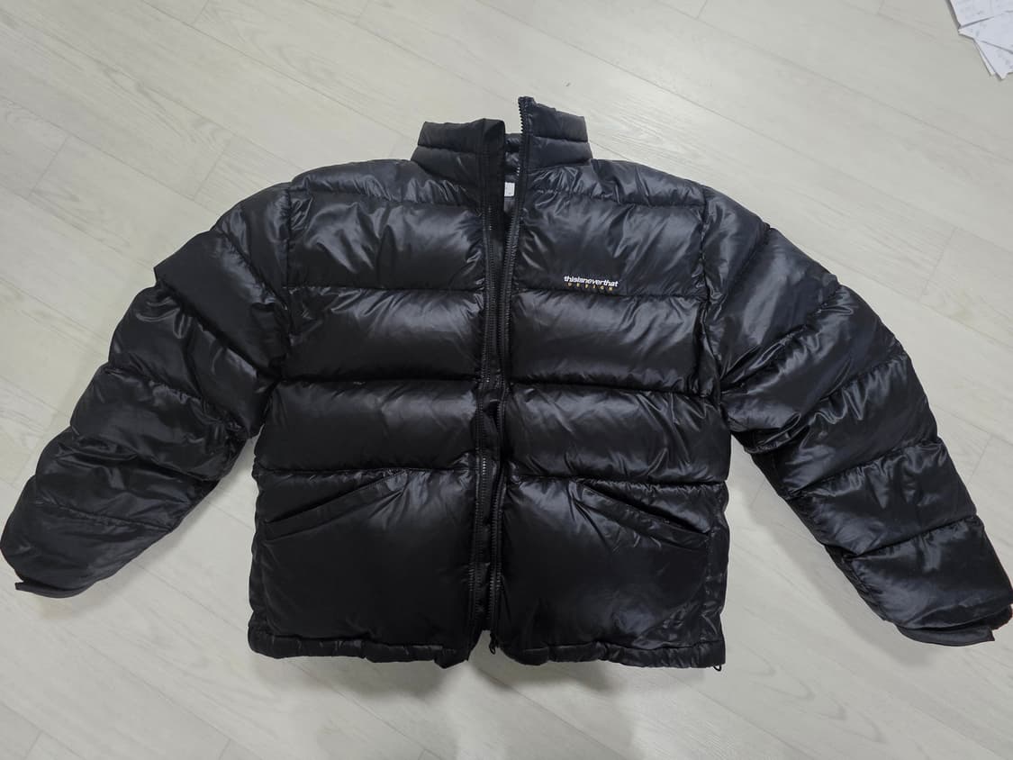디스이즈네버댓 DSN 다운 푸퍼 자켓 블랙 XL사이즈 상품이미지1