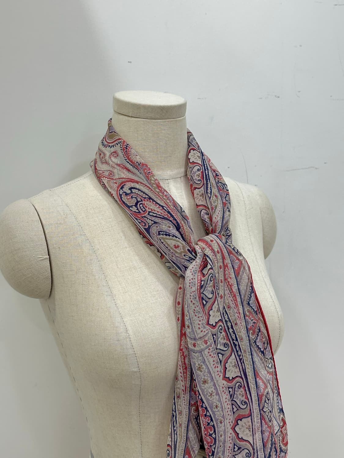 에트로 실크 페이즐리 머플러 상품이미지5