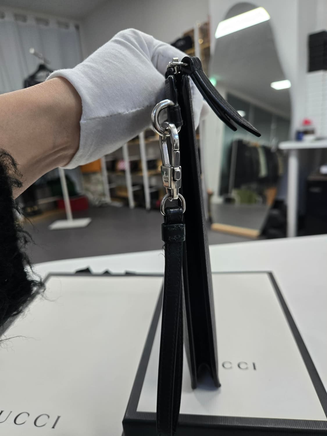 [A급컨디션] 구찌 울프 클러치백 상품이미지4