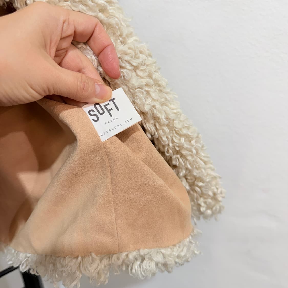 소프트서울 시어링 토글 베스트 조끼 뽀글이 테디베어 4082 상품이미지4