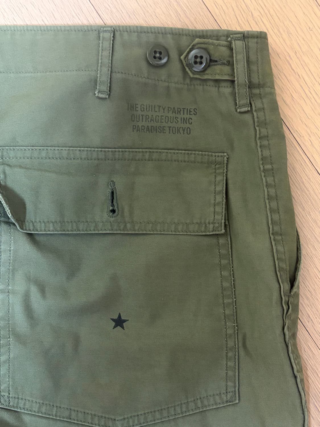 와코마리아 퍼티그 팬츠 상품이미지4