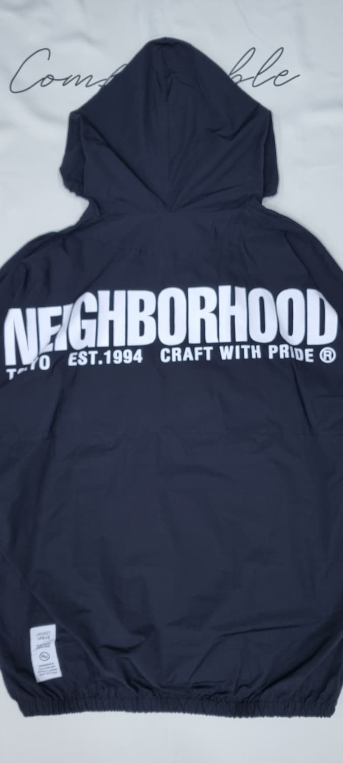 네이버후드 백레터링 후드 아노락 XL _ 공용,남성 상품이미지6