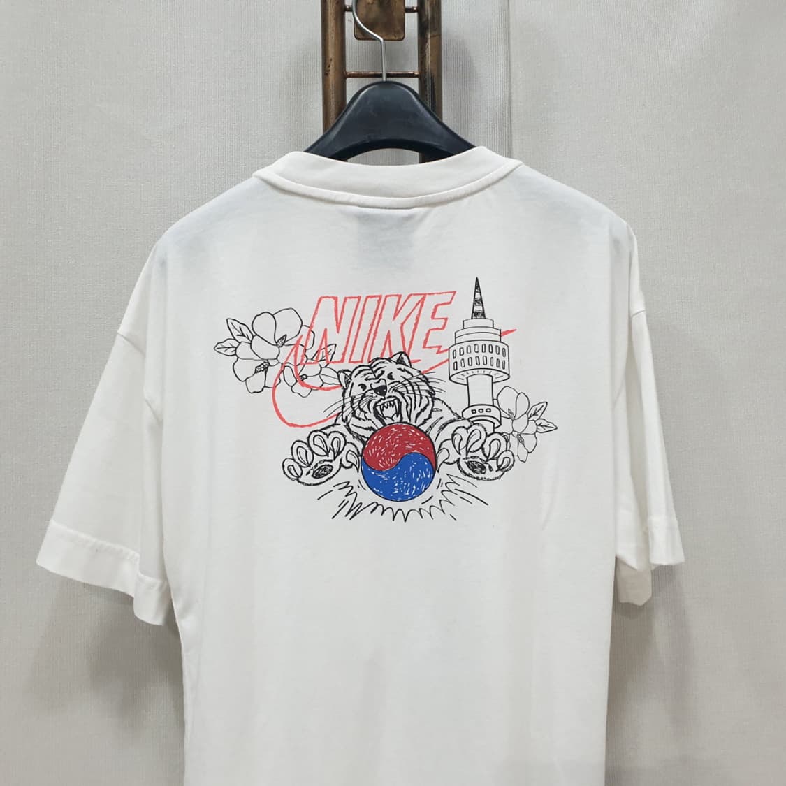나이키 우먼스 반팔 원피스 티 S 상품이미지4