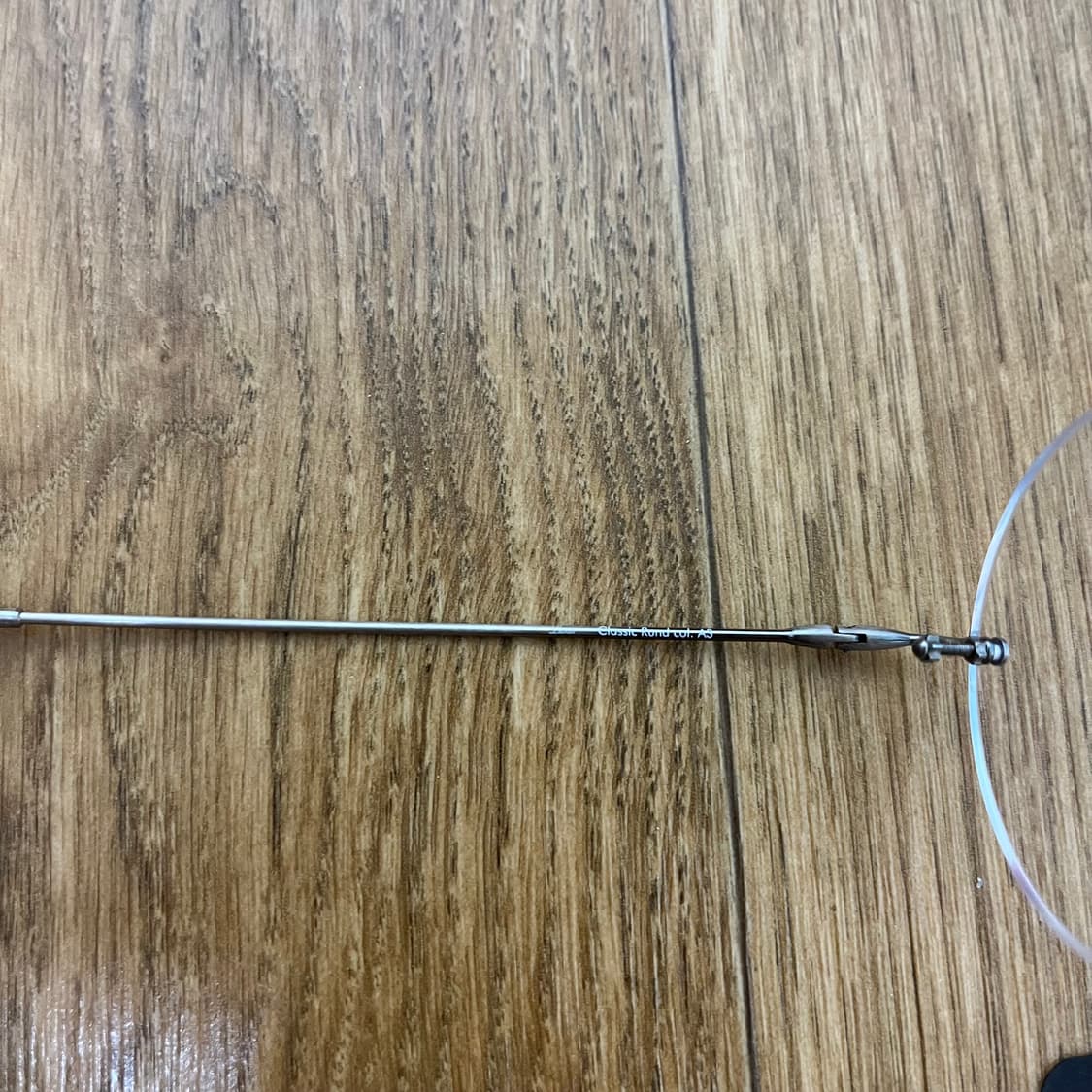 르노 클래식 룬드 안경테 실버 무테 스티브잡스 lunor 상품이미지7