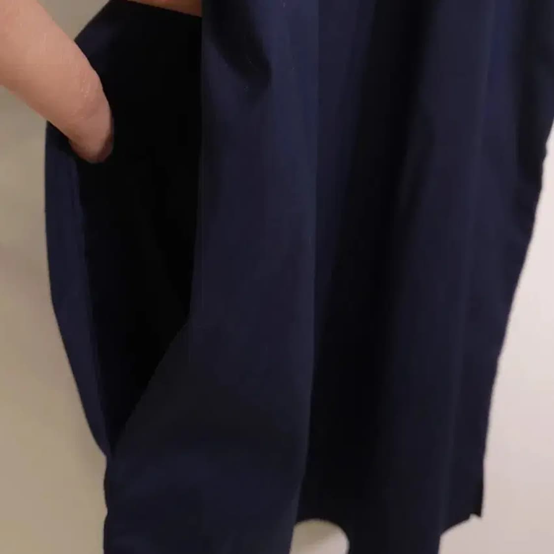 COS 코스 네이비 반팔 셔츠 원피스 55 상품이미지10