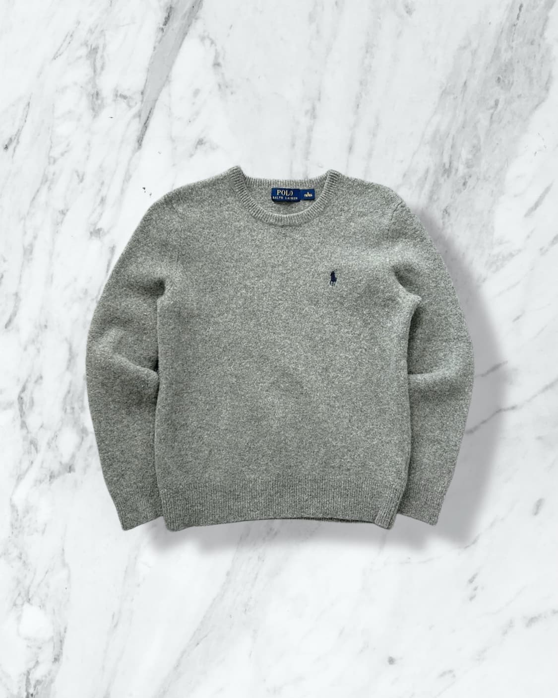 폴로 랄프로렌 램스울 그레이 니트  상품이미지1