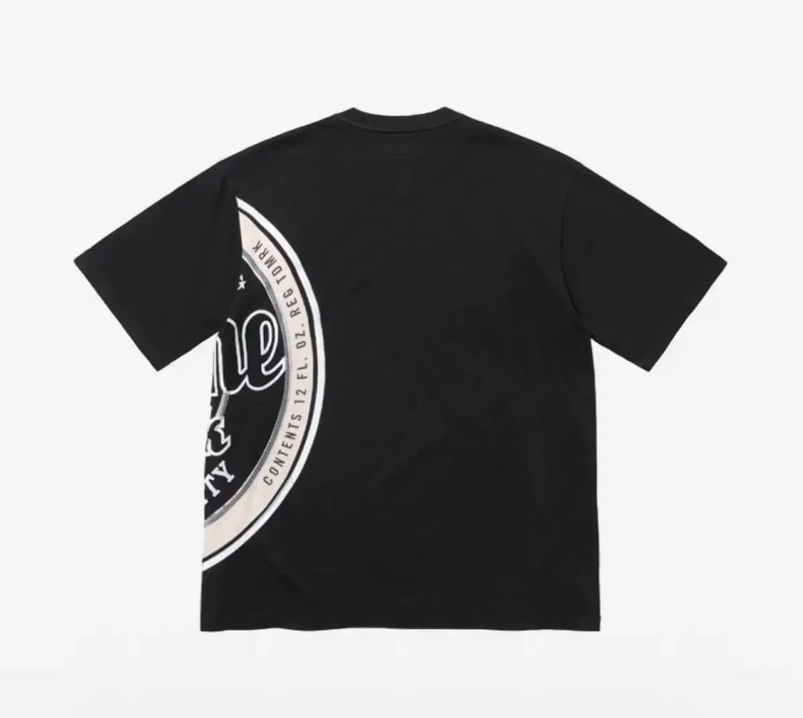 슈프림 라거 숏슬리브 탑 블랙 - 25SS M 상품이미지2