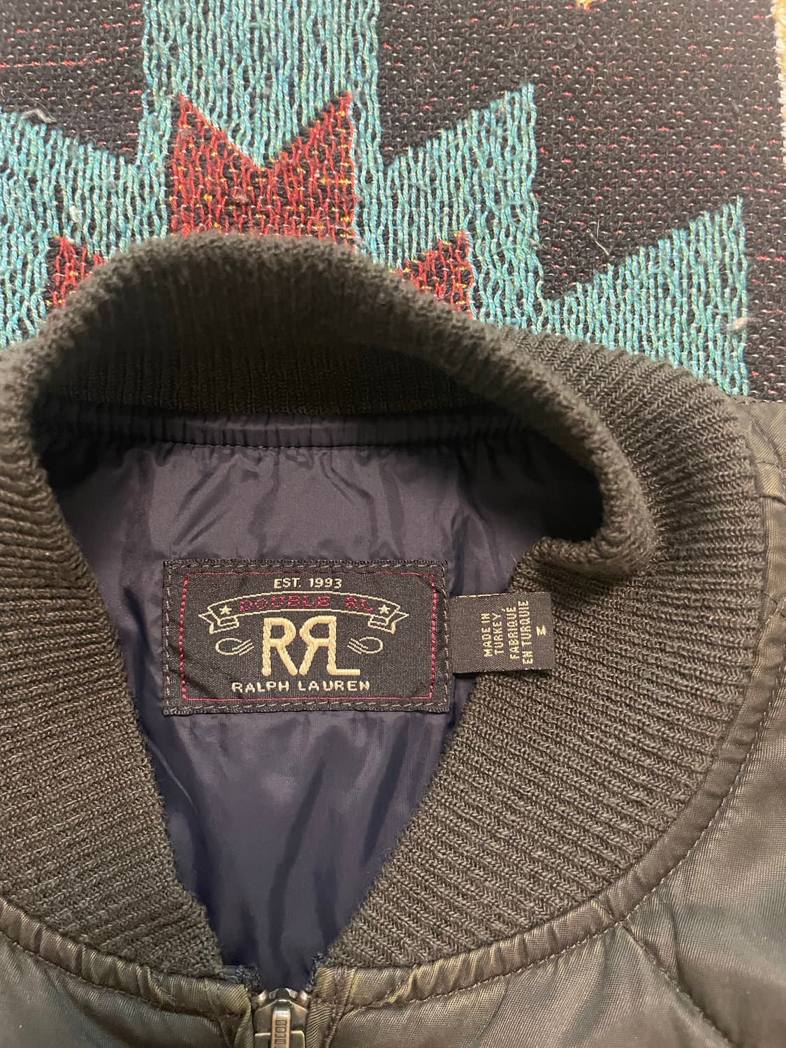 RRL 퀼팅 봄버자켓(M) 상품이미지2