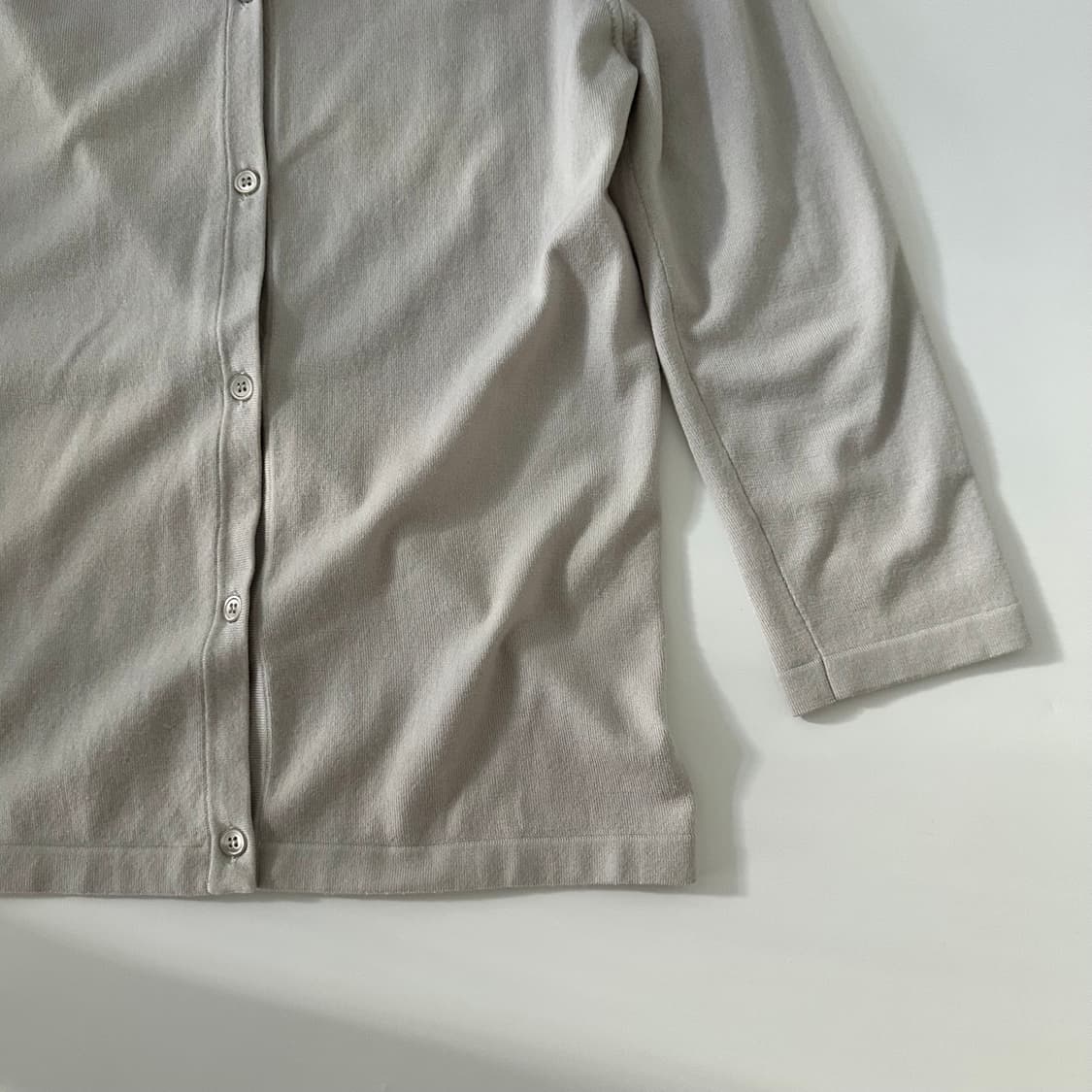 질샌더 네이비 jil sander navy 칠부 가디건 상품이미지4
