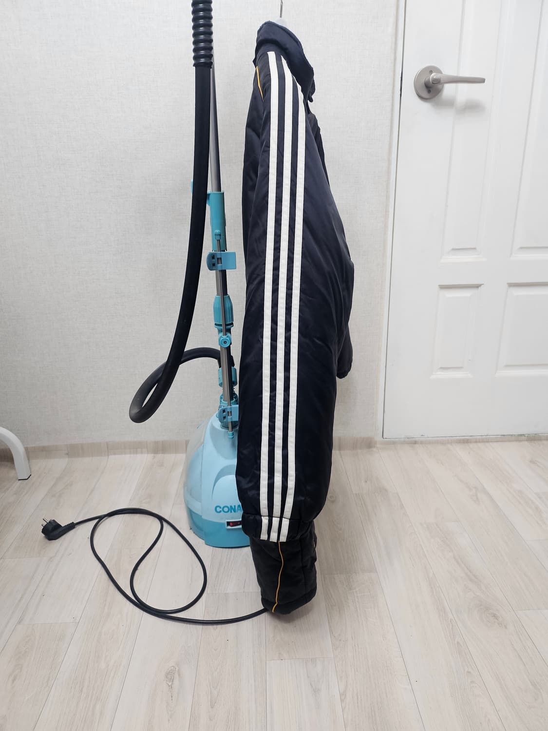 (105~110) ☆초대장급☆ 아디다스 독일 국가대표 [검흰] 하프패딩 상품이미지5