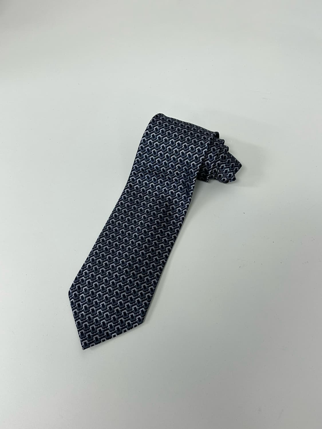 구찌 패턴 실크 넥타이 상품이미지1