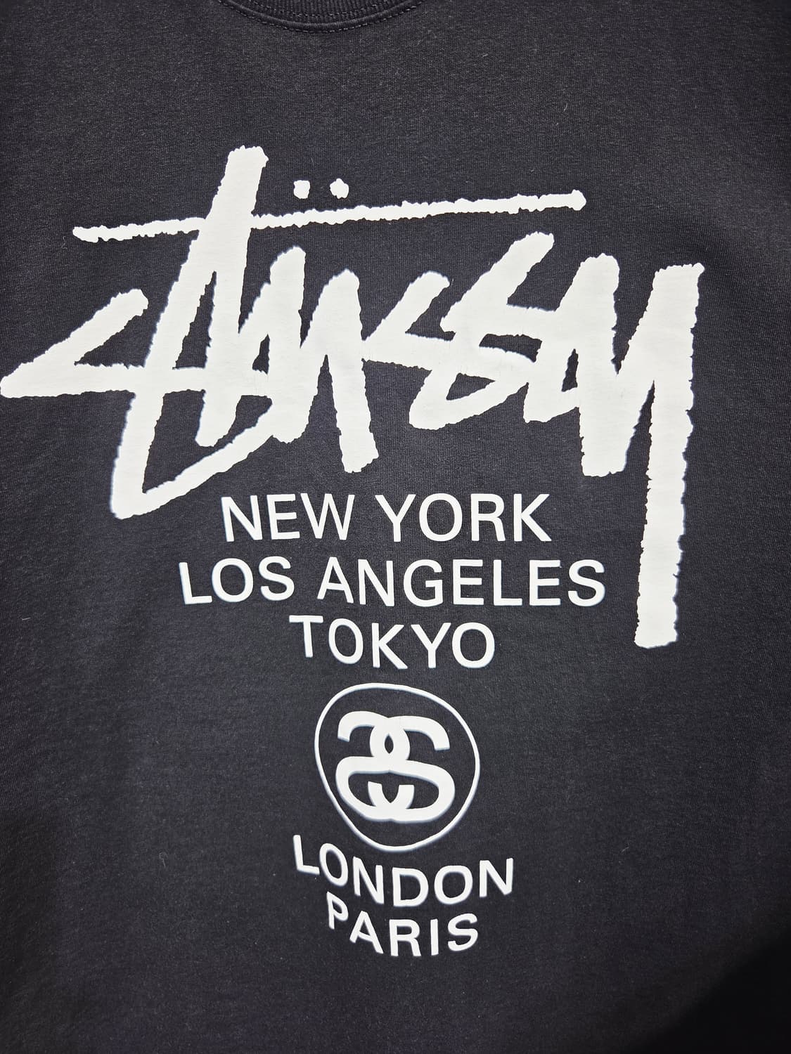 스투시. 월드투어 반팔 티셔츠_XXL 상품이미지5