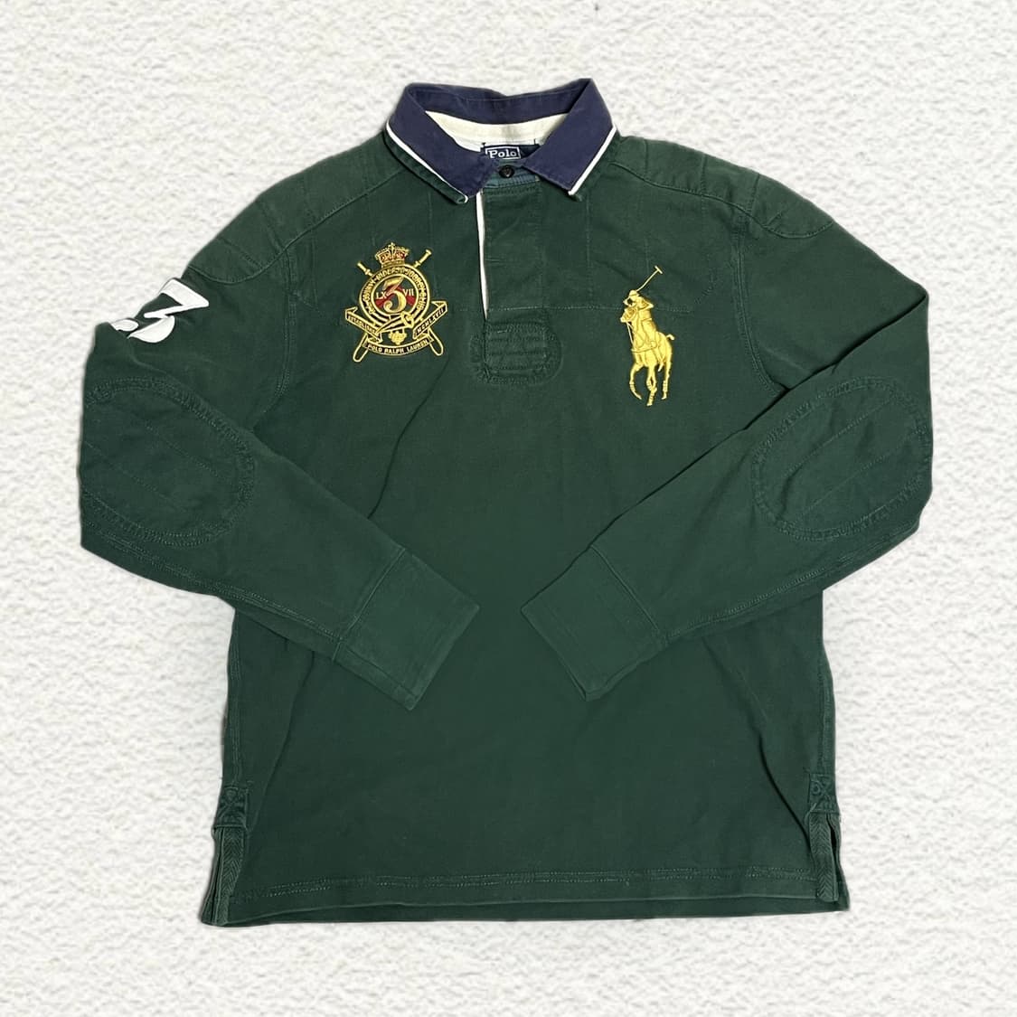 폴로 랄프로렌 빅포니 긴팔 카라티 L 그린 상품이미지1