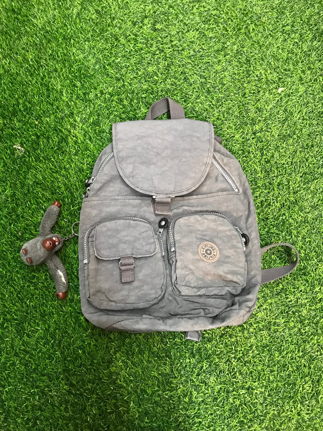 키플링 Kipling 스몰 백팩 그레이 상품이미지1