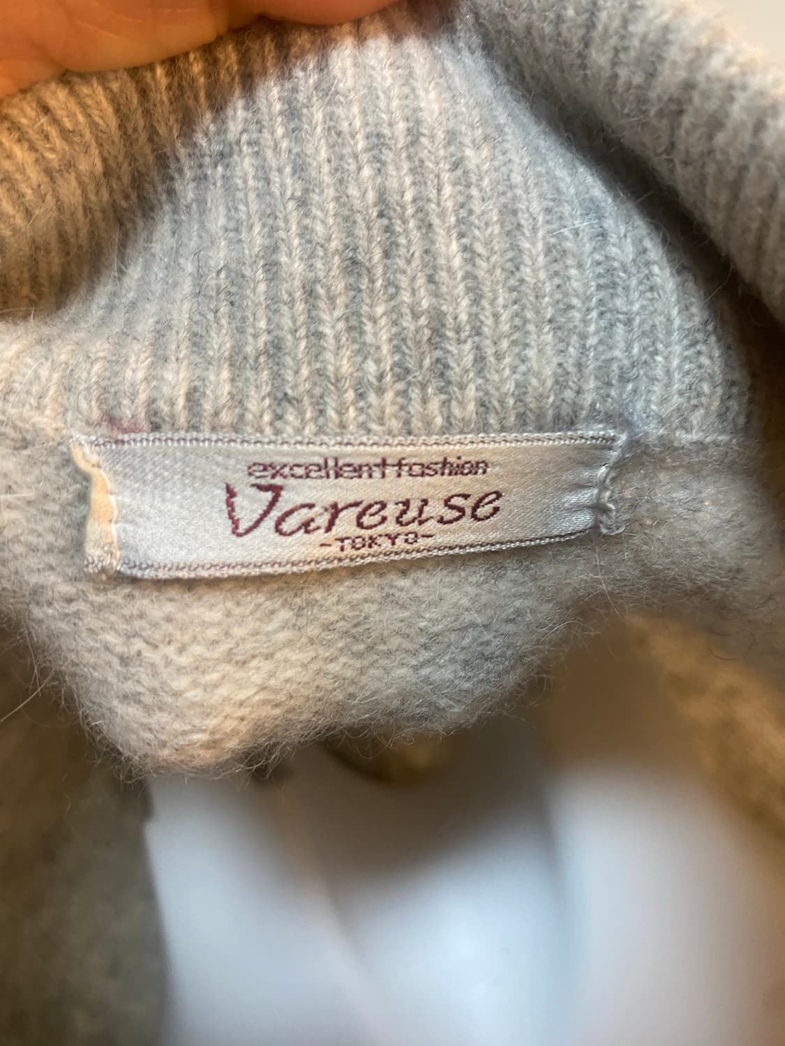 바뢰즈 도쿄 꽃무늬 자수 니트 스웨터 L 상품이미지7