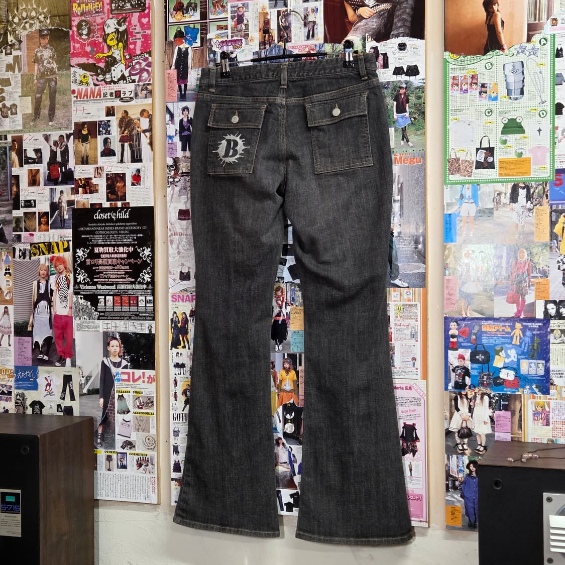 JPN 루니툰즈 벅스버니 부츠컷 데님 상품이미지4