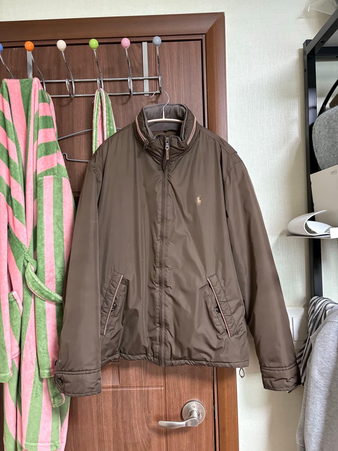 폴로랄프로렌 브라운 봄버 페리 자켓 상품이미지1