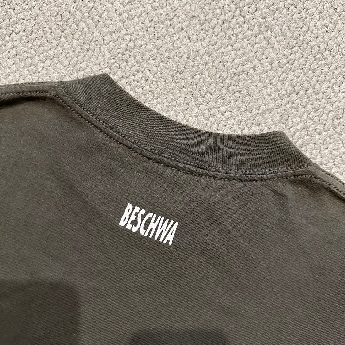 90s Beschwa 에일리언 그래픽 티셔츠 상품이미지9