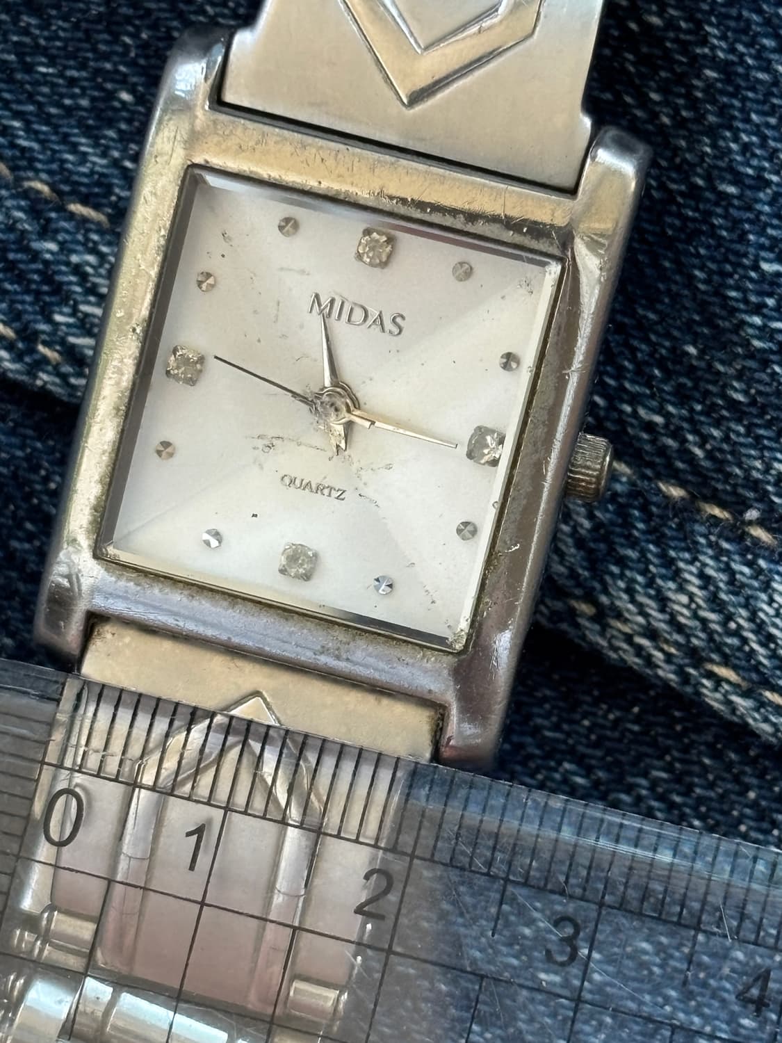 vintage midas quartz metal watch 상품이미지7